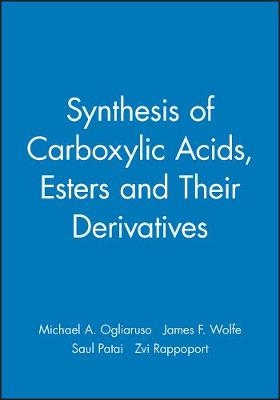 Synthesis of Carboxylic Acids Esters & their Derivatives - JT Wolfe