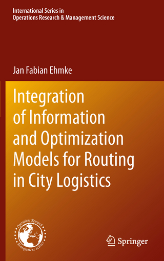 Integration of Information and Optimization Models for Routing in City Logistics