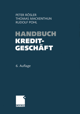 Handbuch Kreditgeschäft
