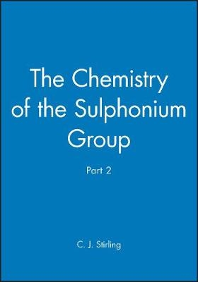 Chemistry of the Sulphonium Group Pt 2