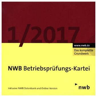 NWB Betriebspr&uuml;fungs-Kartei DVD