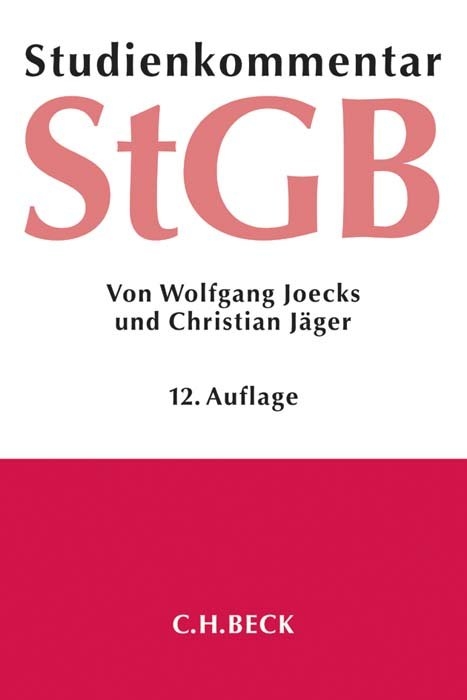 Strafgesetzbuch - Wolfgang Joecks, Christian Jäger