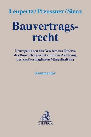 Das neue Bauvertragsrecht