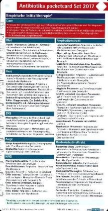 Antibiotika pocketcard Set 2017 - Herbert Hof