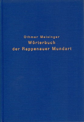 Wörterbuch der Rappenauer Mundart