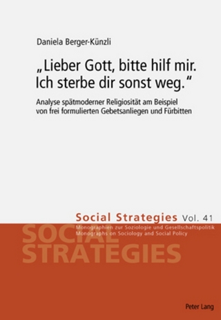 «Lieber Gott, bitte hilf mir. Ich sterbe dir sonst weg.»