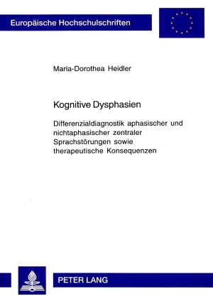 Kognitive Dysphasien