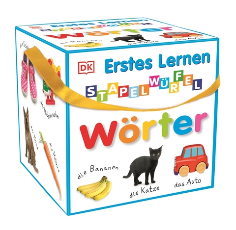Erstes Lernen - Stapelw&uuml;rfel W&ouml;rter