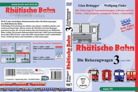 Rh&auml;tische Bahn - Die Reisezugwagen - Gian Br&uuml;ngger, Wolfgang Finke