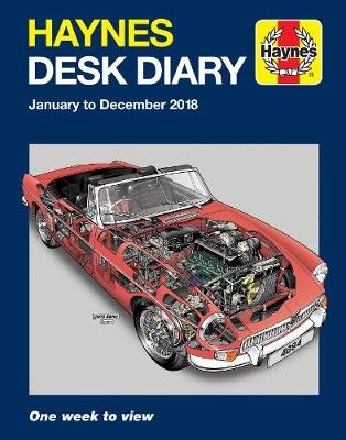 Haynes 2018 Desk Diary -  Haynes