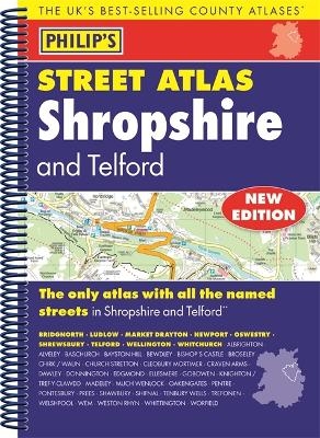 Philip's Street Atlas Shropshire and Telford -  Philip's Maps