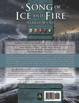 A Song of Ice and Fire Roleplaying Narrator's Kit, Revised Edition - Steve Kenson