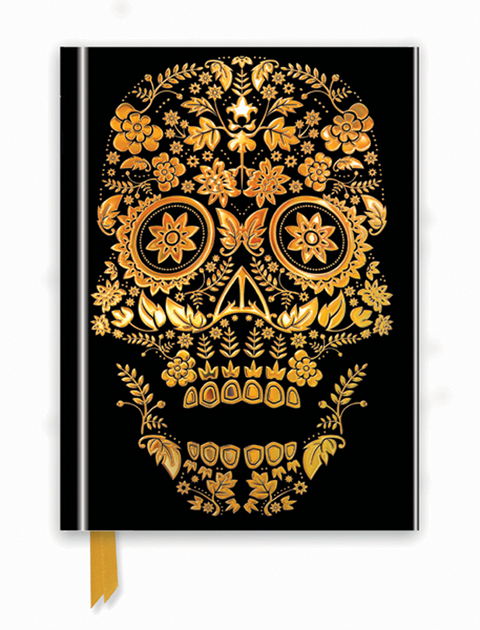 Gold Sugar Skull (Foiled Journal) - 
