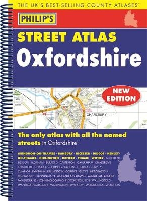 Philip's Street Atlas Oxfordshire 5ED Spiral (New Edition) -  Philip's Maps