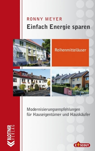 Einfach Energie sparen: Reihenmittelhäuser