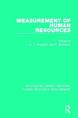 Measurement of Human Resources - 