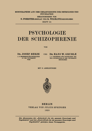 Psychologie der Schizophrenie