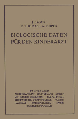 Biologische Daten für den Kinderarƶt