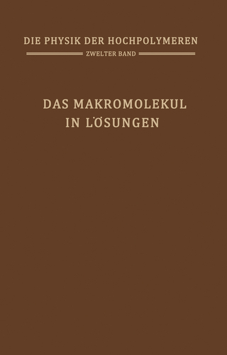 Das Makromolekül in Lösungen