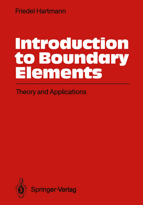 Introduction to Boundary Elements - Friedel Hartmann