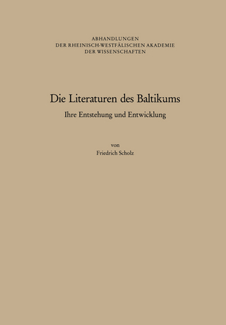 Die Literaturen des Baltikums