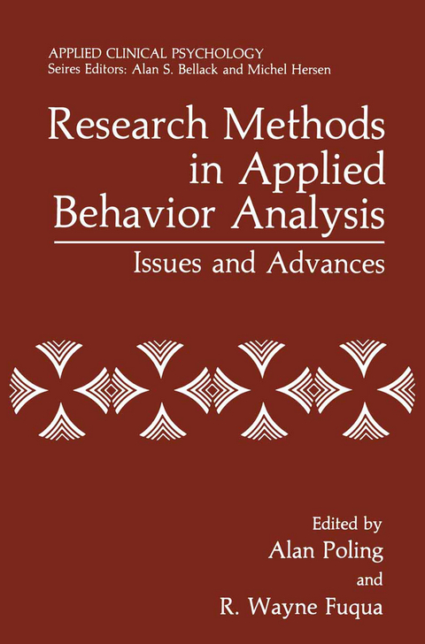 Research Methods in Applied Behavior Analysis - 