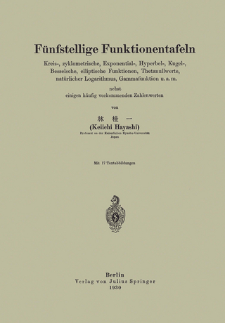 Fünfstellige Funktionentafeln