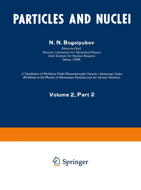 Particles and Nuclei - N. N. Bogolyubov, A. M. Baldin, Nguyen Van Hieu, V. G. Solov'ev