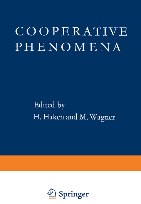 Cooperative Phenomena - 