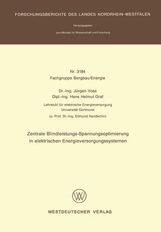 Zentrale Blindleistungs-Spannungsoptimierung in elektrischen Energieversorgungssystemen