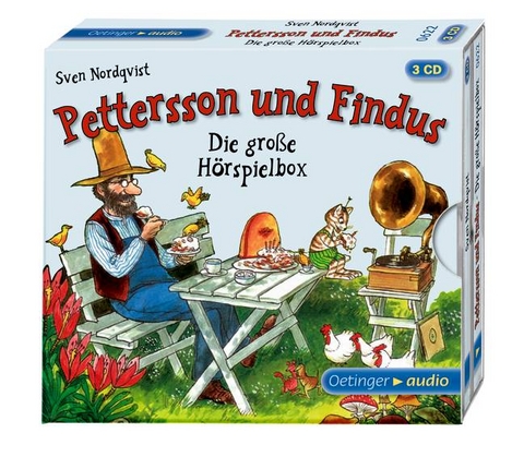Die gro&szlig;e H&ouml;rspielbox von Pettersson und Findus (3 CD) - Sven Nordqvist