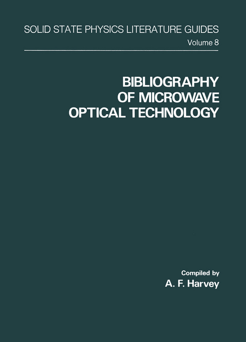 Bibliography of Microwave Optical Technology - 