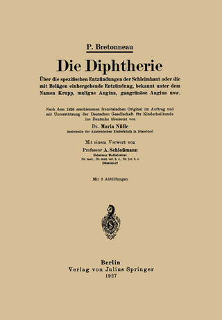 Die Diphtherie