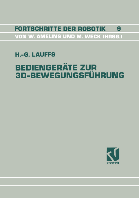 Bedienger&auml;te zur 3D-Bewegungsf&uuml;hrung - Hans-Georg Lauffs