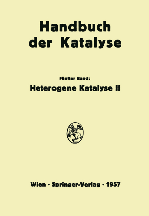Heterogene Katalyse II - 