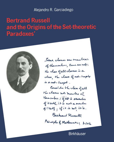 Bertrand Russell and the Origins of the Set-theoretic &lsquo;Paradoxes&rsquo; -  GARCIADIEGO