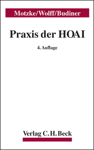 Praxis der HOAI