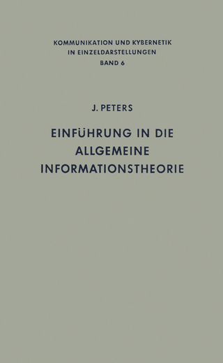 Einführung in die allgemeine Informationstheorie
