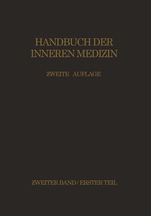 Zirkulationsorgane Mediastinum &middot; Zwerchfell Luftwege &middot; Lungen &middot; Pleura - G.v. Bergmann, H. Eppinger, F. K&uuml;lbs, Edmund Meyer, R. Staehelin