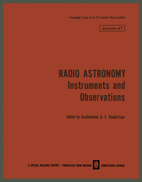 Radio Astronomy - 