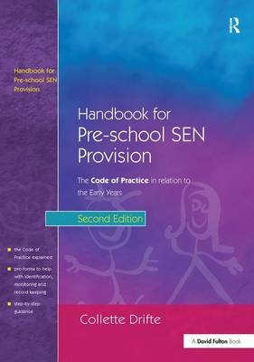 Handbook for Pre-School SEN Provision - Chris Spencer, Kate Schnelling