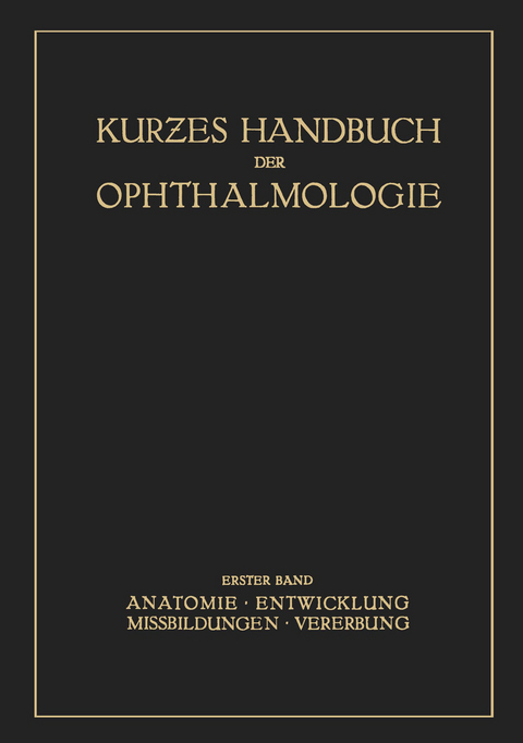 Kurzes Handbuch der Ophtalmologie - 