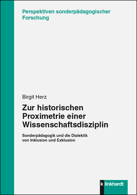 Zur historischen Proximetrie einer Wissenschaftsdisziplin - Birgit Herz