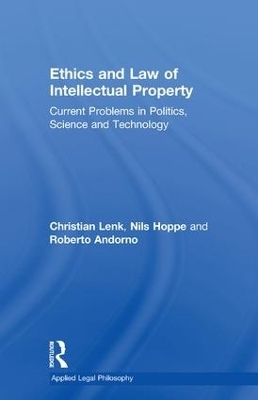 Ethics and Law of Intellectual Property