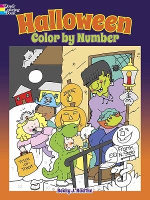 Halloween Color by Number - Becky J. Radtke