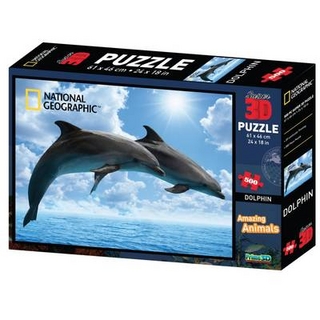 Dolphins 3D National Geographic Puzzle