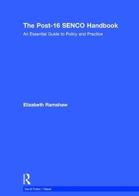 The Post-16 SENCO Handbook