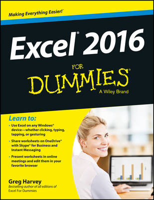 Excel 2016 for Dummies