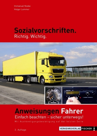Sozialvorschriften Anweisungen Fahrer