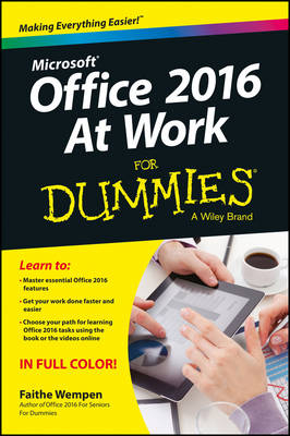 Microsoft Office 2016 at Work for Dummies